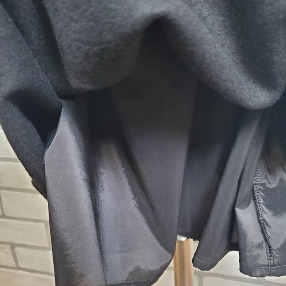 Banana Republic Black Wool Sheath Mini Dress Size 4 - Picture 6 of 10